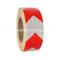 High Visible Cellular Red and White PVC Warning Tape